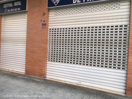 SE ALQUILA LOCAL COMERCIAL - VALENCIA