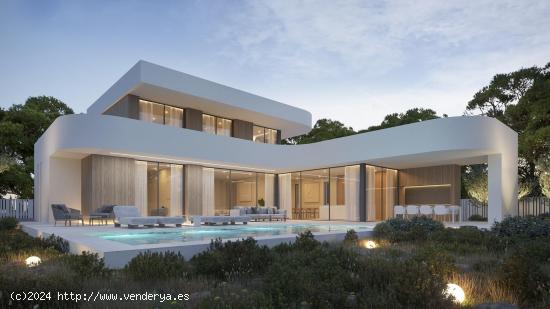  Lujosa casa moderna en el corazón de Moraira-Teulada: un refugio mediterráneo contemporáneo - ALI 