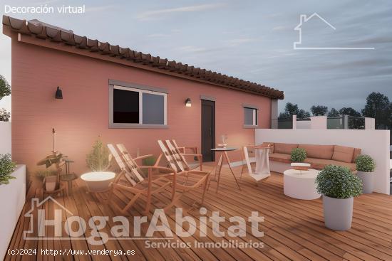 CHALET CON TERRAZA Y GARAJE CERCA DEL MAR - VALENCIA