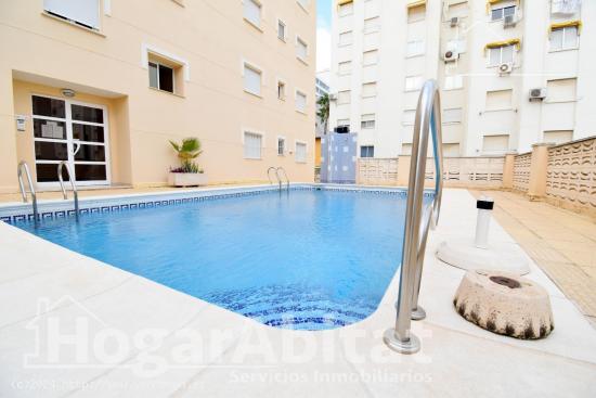 ¡CERCA DE LA PLAYA! ÁTICO SEMINUEVO EN RESIDENCIAL CON PISCINA Y ASCENSOR - VALENCIA