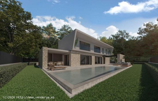 Solar urbano con proyecto de un chalet unifamiliar. - BALEARES