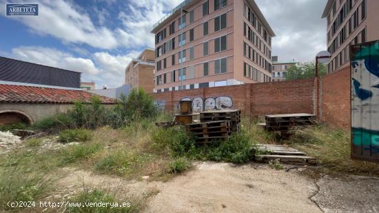 INMOBILIARIA ARBETETA VENDE TERRENO URBANO URBANIZABLE EN EL CASCO HISTÓRICO DE GUADALAJARA - GUADA