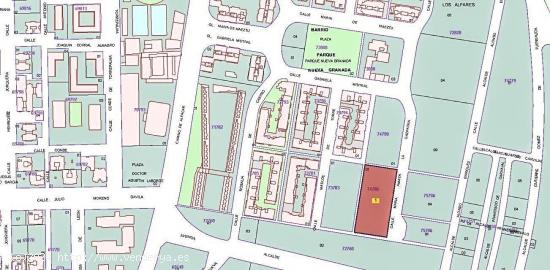 Solar de 4.606 m2 situado en la calle María Amaya La Gazpacha, Parque Nueva Granada. - GRANADA