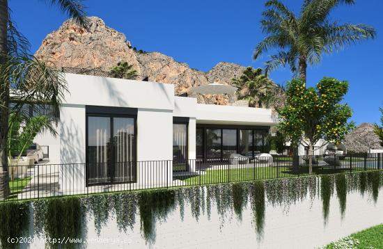 Villas de nueva construcción con vistas impresionantes a la montaña - ALICANTE