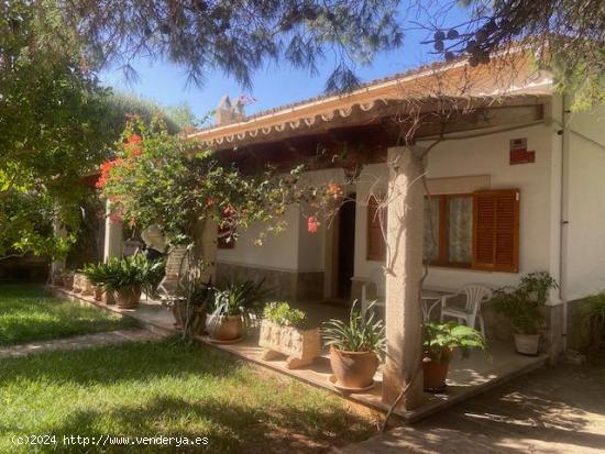 CHALET INDEPENDIENTE EN LA RAPITA DE UNA PLANTA - BALEARES