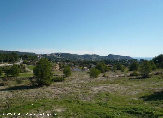 Parcela en venta en Moraira (Alicante)