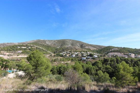 Parcela en venta en Benitachell (Alicante)