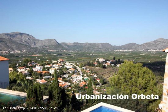 Parcela en venta en Orba (Alicante)