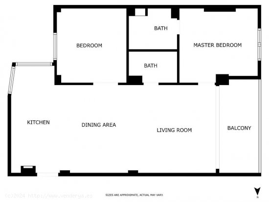  Apartamento en venta en Málaga (Málaga) 