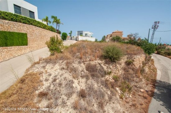 Parcela en venta en Calpe (Alicante)