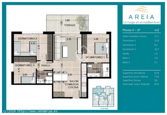  Apartamento en venta a estrenar en Calafell (Tarragona) 