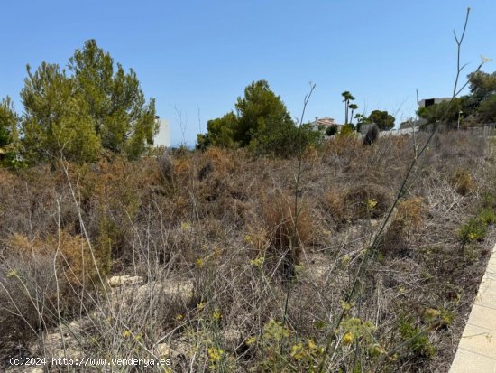 Parcela en venta en Moraira (Alicante)