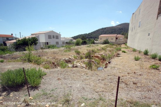 Parcela en venta en Benigembla (Alicante)