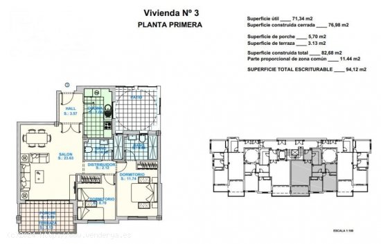 Piso en venta en construcción en Torrox (Málaga)