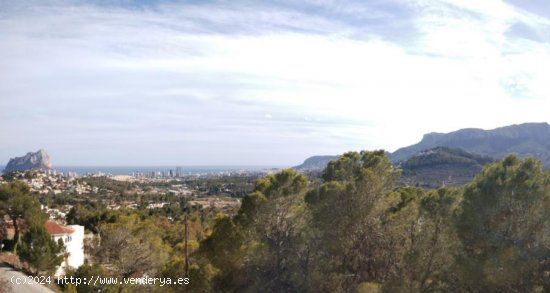 Parcela en venta en Calpe (Alicante)