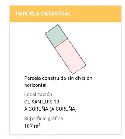 Parcela en venta en La Coruña (La Coruña)