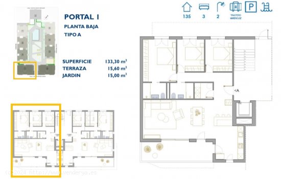 Apartamento en venta a estrenar en San Pedro del Pinatar (Murcia)