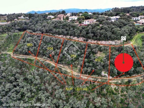 Parcela en venta en Castell-Platja d Aro (Girona)