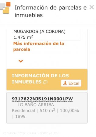 Casa en venta en Mugardos (La Coruña)