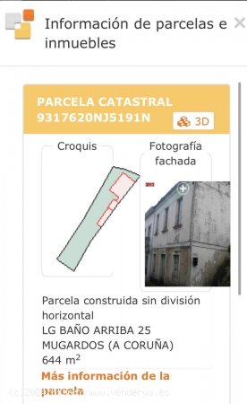 Casa en venta en Mugardos (La Coruña)