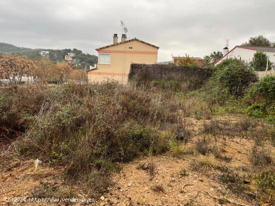 Terreno urbano para edificar casas unifamiliares en Mas Alba, Sitges - BARCELONA