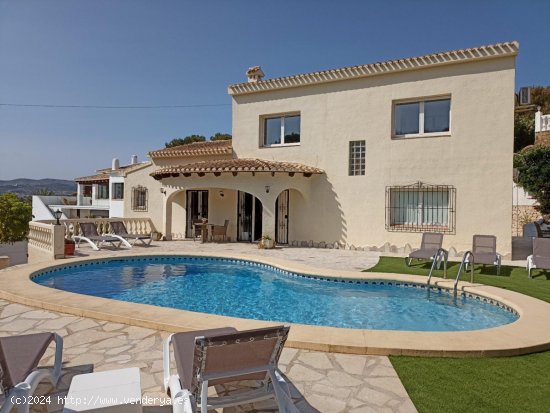 Villa en alquiler en Moraira (Alicante)