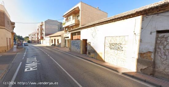 TERRENO URBANO EN PLENO CENTRO DE LA ALBERCA - MURCIA