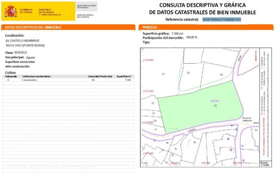 Solar en venta en Vigo (Pontevedra)