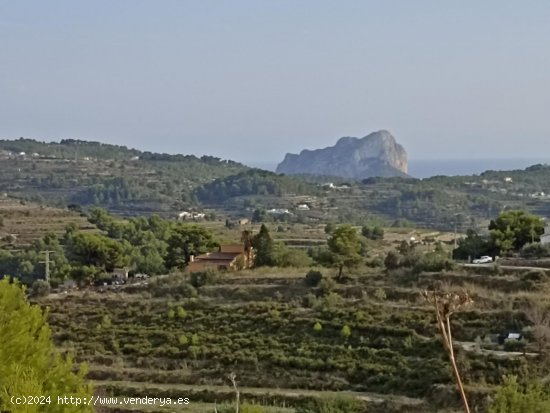 Parcela en venta en Benissa (Alicante)