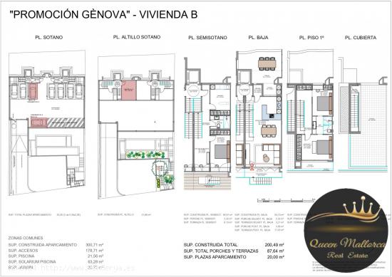 PROMOCIÓN GÈNOVA -SOLAR con LICENCIA + Proyecto + Tríplex - BALEARES