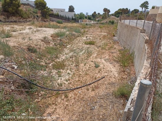 Parcela en venta en Benissa (Alicante)