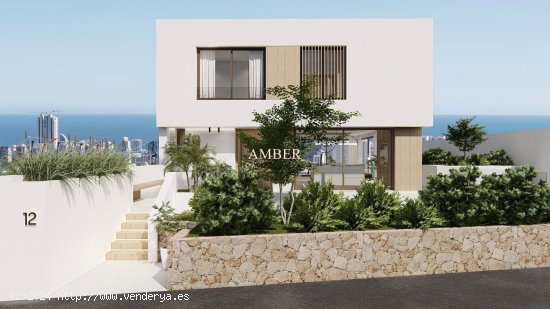 Chalet en venta en construcción en Finestrat (Alicante)