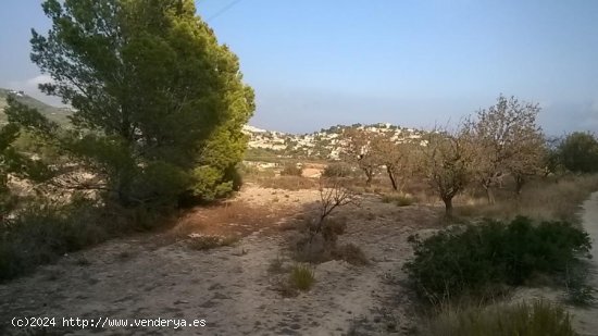 Parcela en venta en Calpe (Alicante)