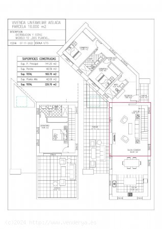 Finca en venta a estrenar en Orba (Alicante)