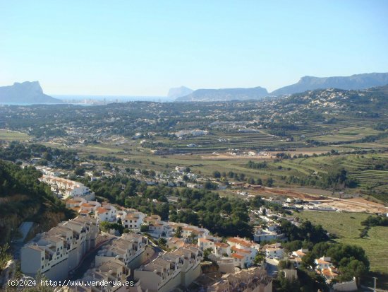 Parcela en venta en Benitachell (Alicante)