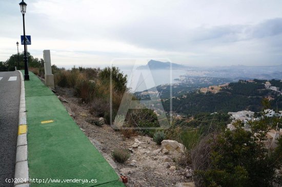 Solar en venta en Altea (Alicante)