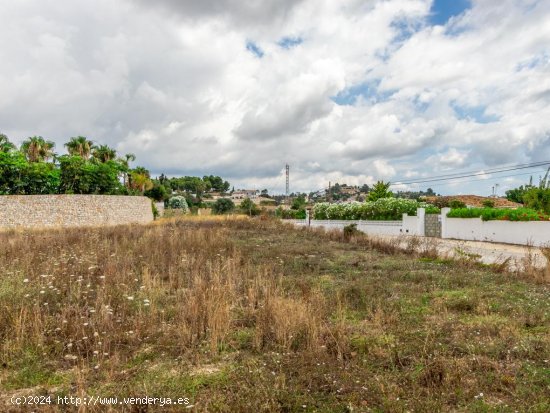 Solar en venta en Benissa (Alicante)