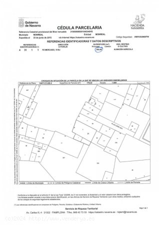 Finca en venta en Monreal (Navarra)