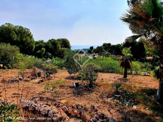 Parcela en venta en Moraira (Alicante)