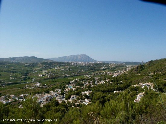 Solar en venta en Moraira (Alicante)