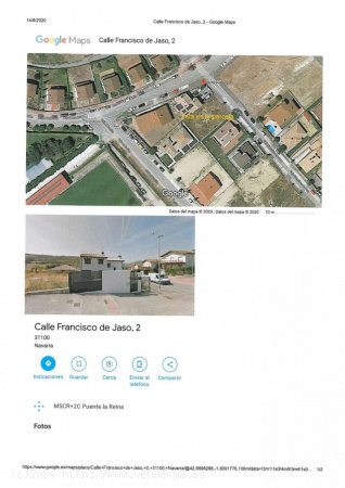 Finca en venta en Puente la Reina (Navarra)