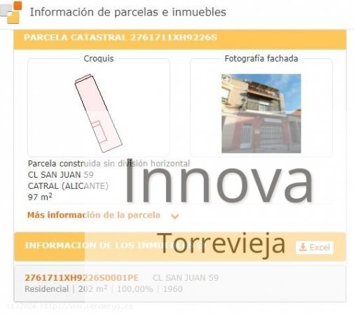 Edificio en venta en Catral (Alicante)