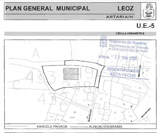 Finca en venta en Leoz (Navarra)