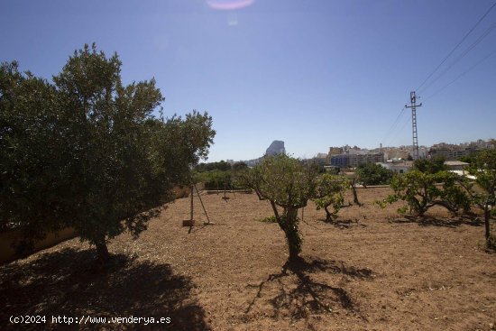 Solar en venta en Calpe (Alicante)