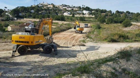 Parcela en venta en Moraira (Alicante)