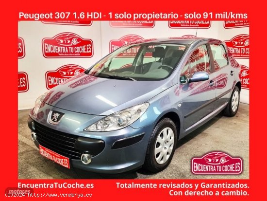 Peugeot 307 1.6 HDi X Line de 2006 con 91.786 Km por 5.990 EUR. en Tarragona