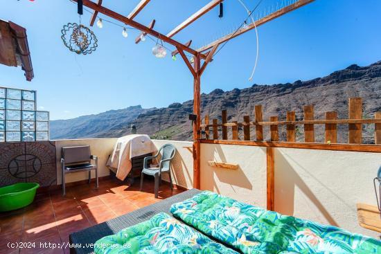 Vivienda con vistas al barranco de Mogán - LAS PALMAS