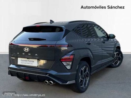 Hyundai Kona 1.6 GDI Nline DT de 2024 con 10 Km por 29.900 EUR. en Huesca