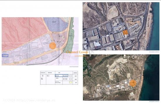 OCASIÓN DE SUELO INDUSTRIAL EN VENTA CON VISTAS AL MAR EN EL POLÍGONO IND.DE AGUAMARGA EN ALICANTE