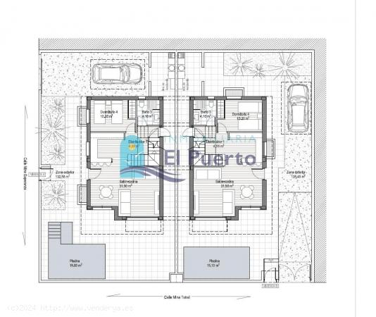 2 CHALETS DE NUEVA CONSTRUCCIÓN EN EL ALCOLAR - REF 2207 - MURCIA